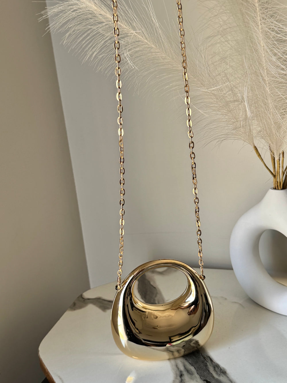 Oval bag - Gold