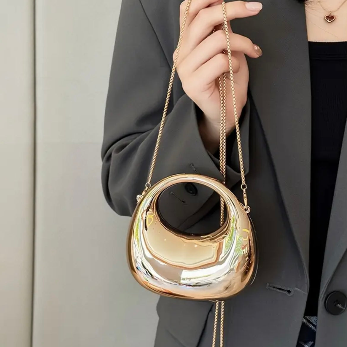 Oval bag - Gold