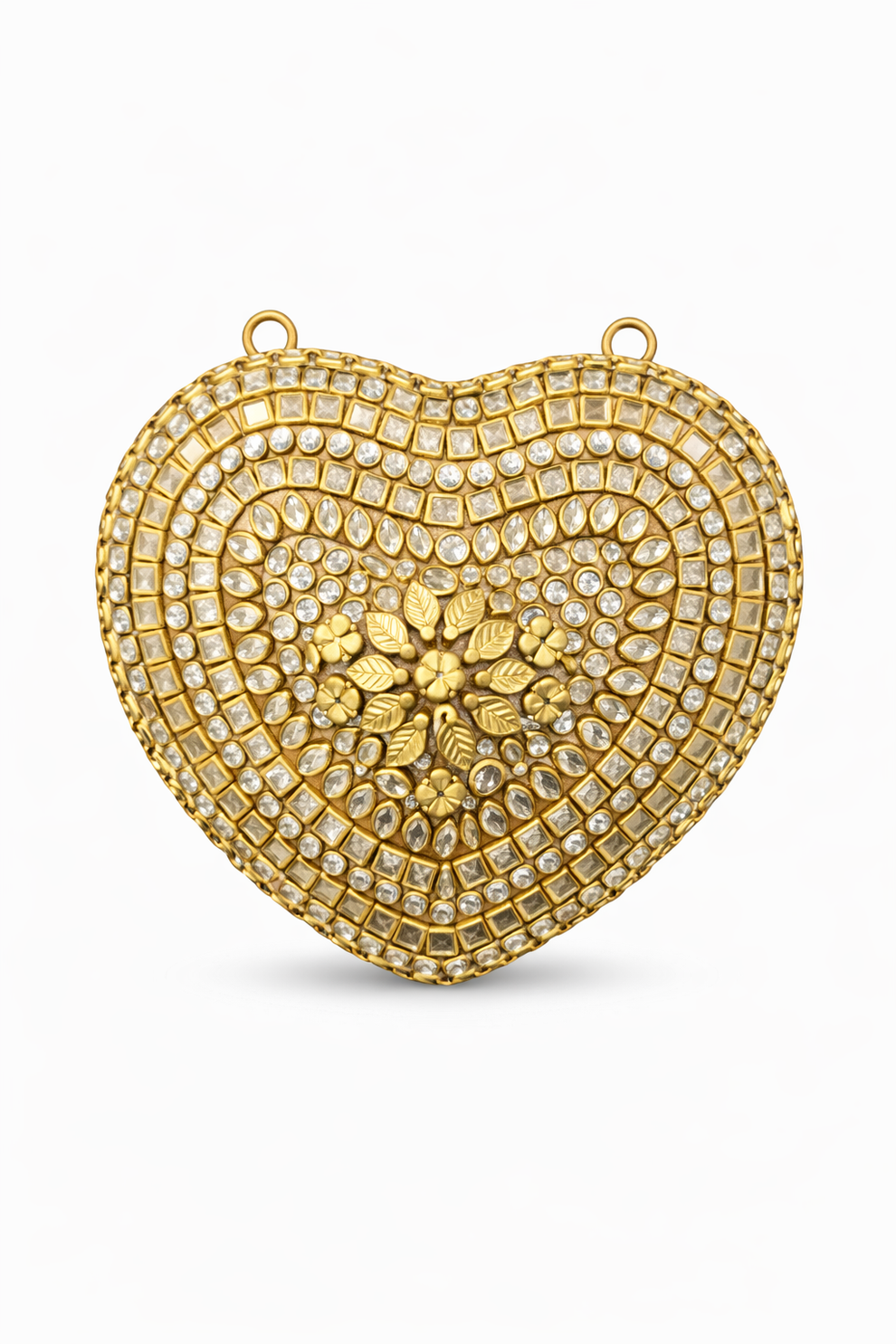 Heart kundan clutch 01