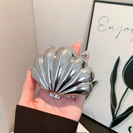 Seashell bag - silver