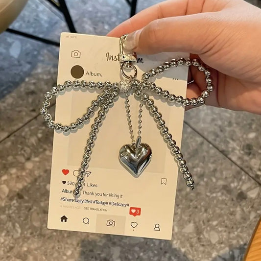 Viral bag hanging bead bows