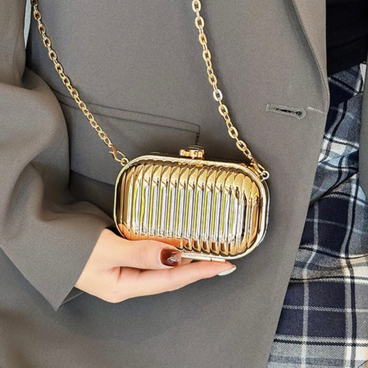 Ribbed acrylic bag