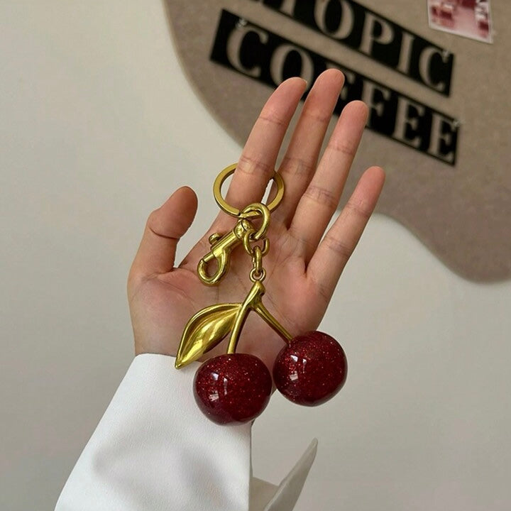 Bag hanging Viral cherry charm | Big Size