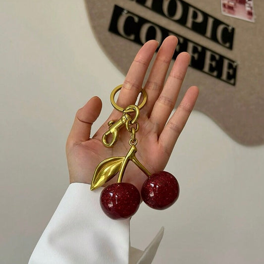 Bag hanging Viral cherry charm | Big Size