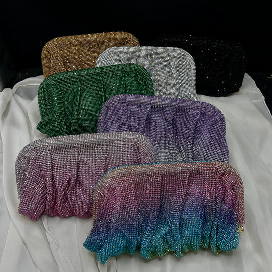 Alvion rhinestone clutch | 7 colors