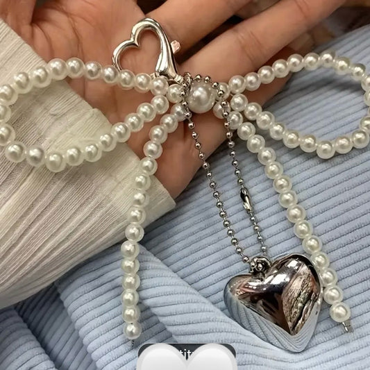 Viral bag hanging bead bows