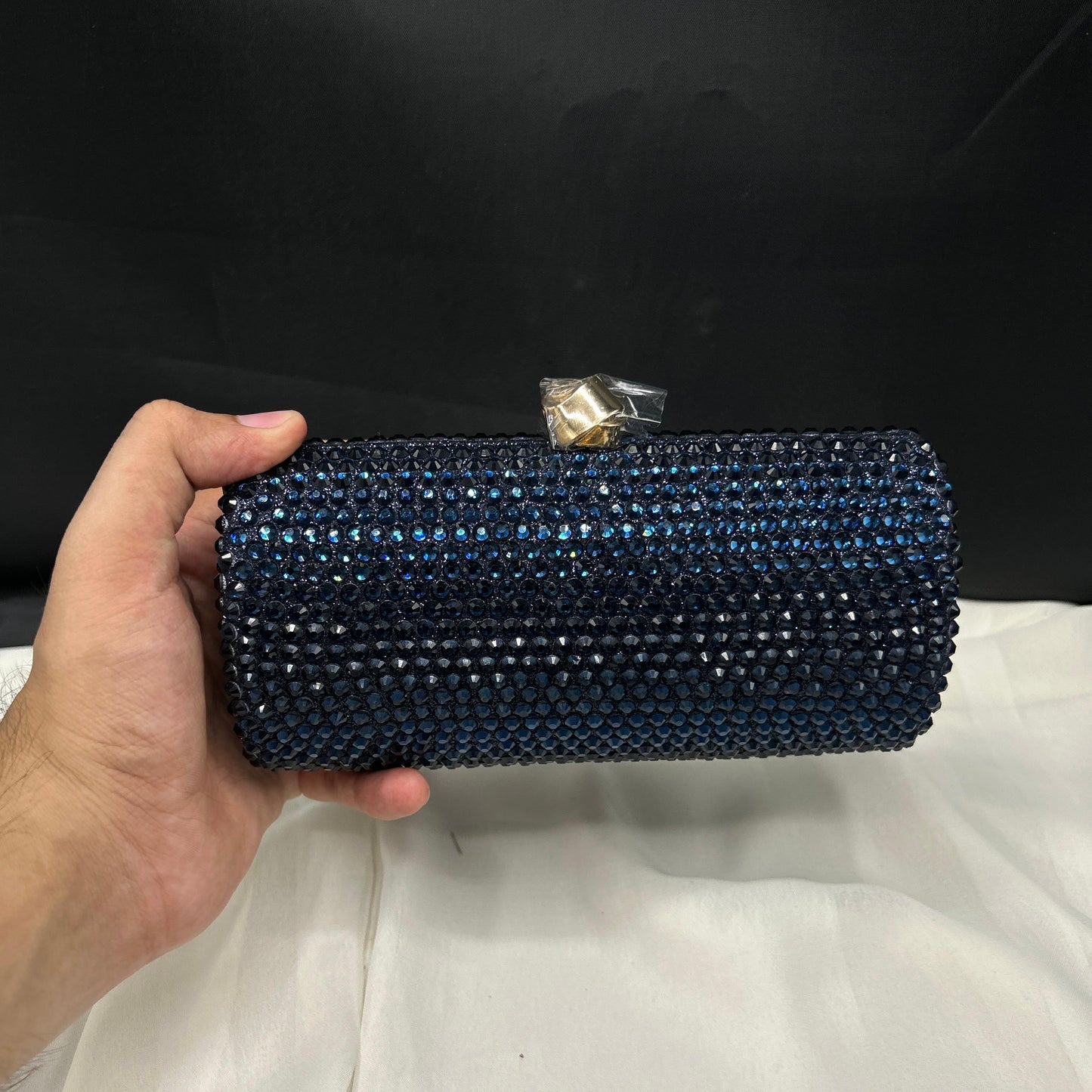 Rhinestone capsule clutch | 5 colors