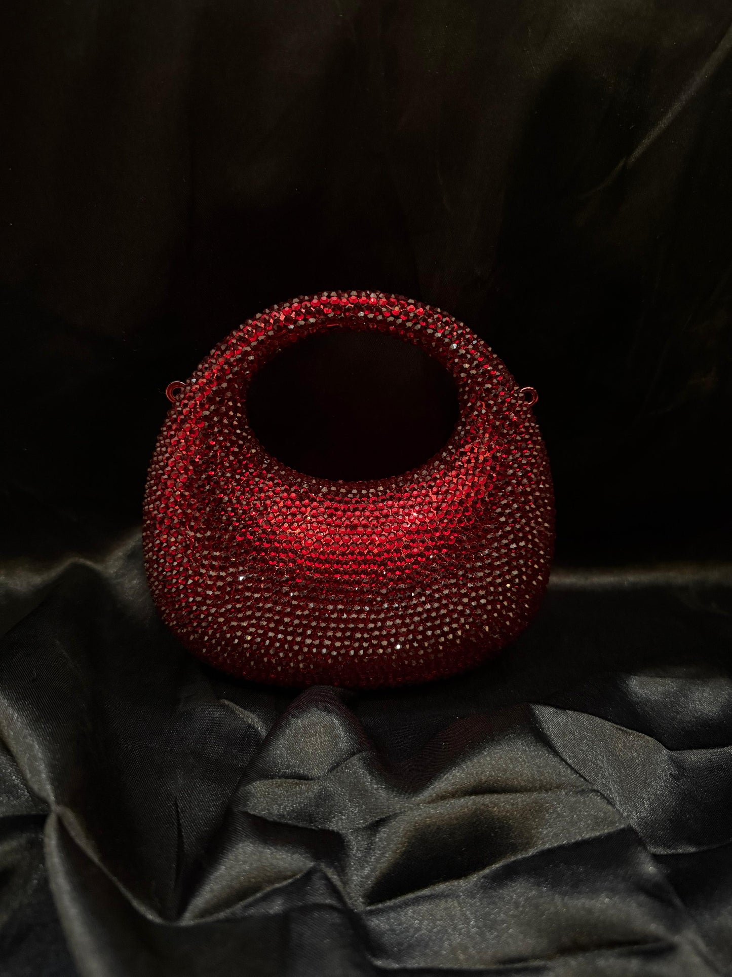 Oval rhinestone clutch | 5 colors