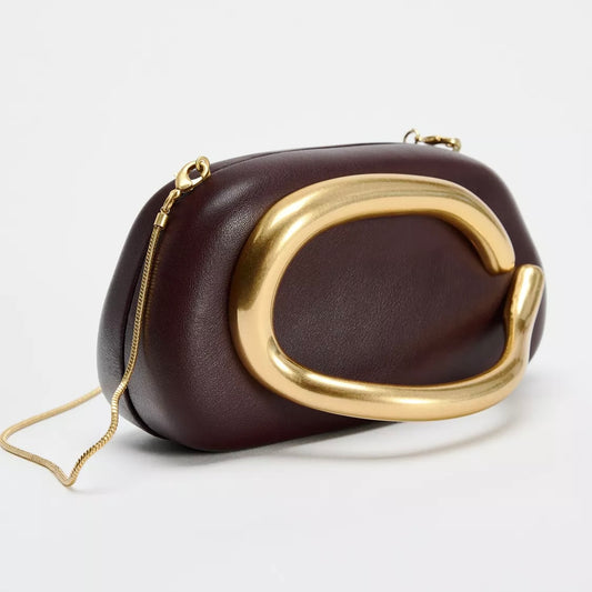 Matte D bag - Brown