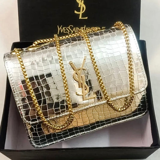 Trendy YSL bag - Gold