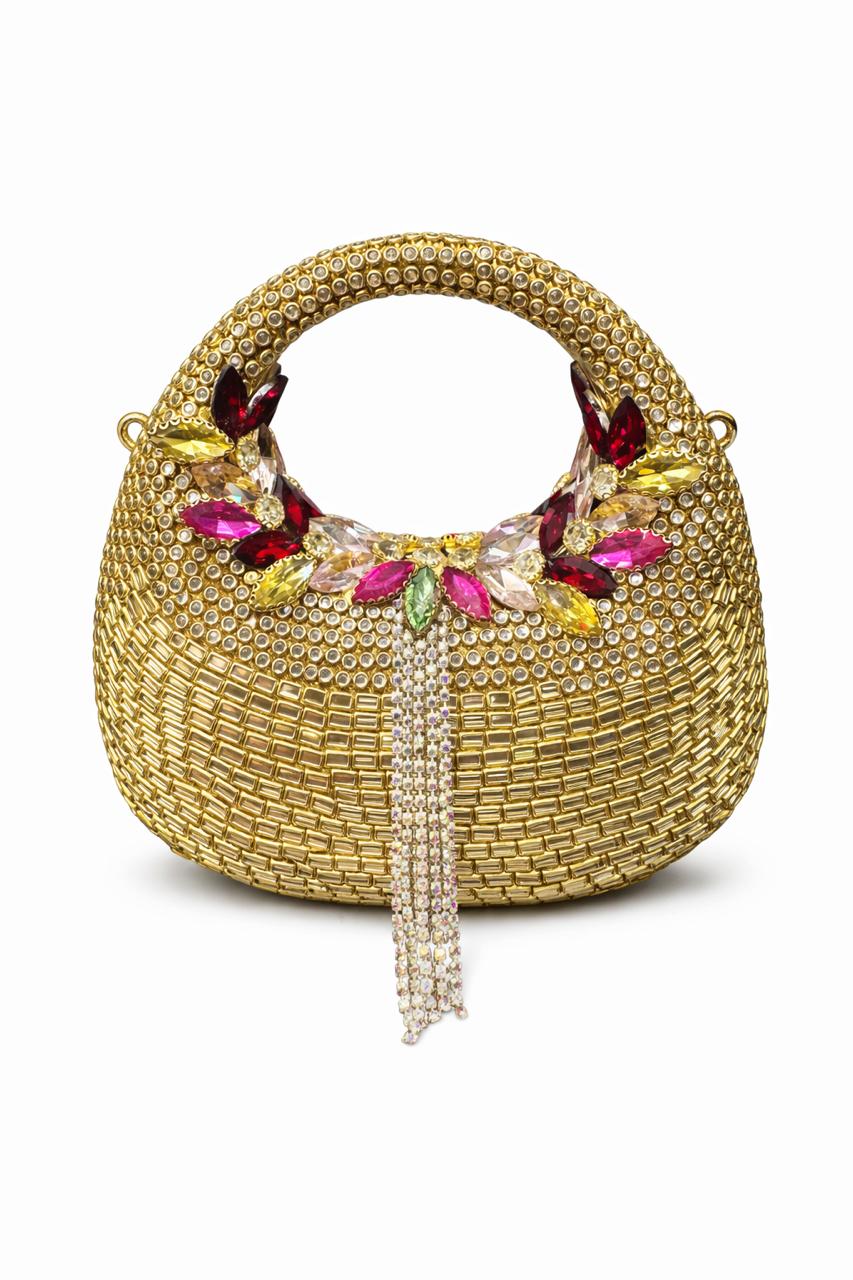 Oval kundan Clutch 2.0