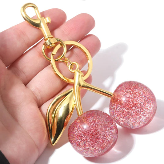 Bag hanging Viral cherry charm | Big Size