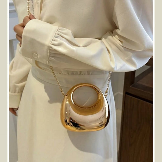 Oval bag - Gold
