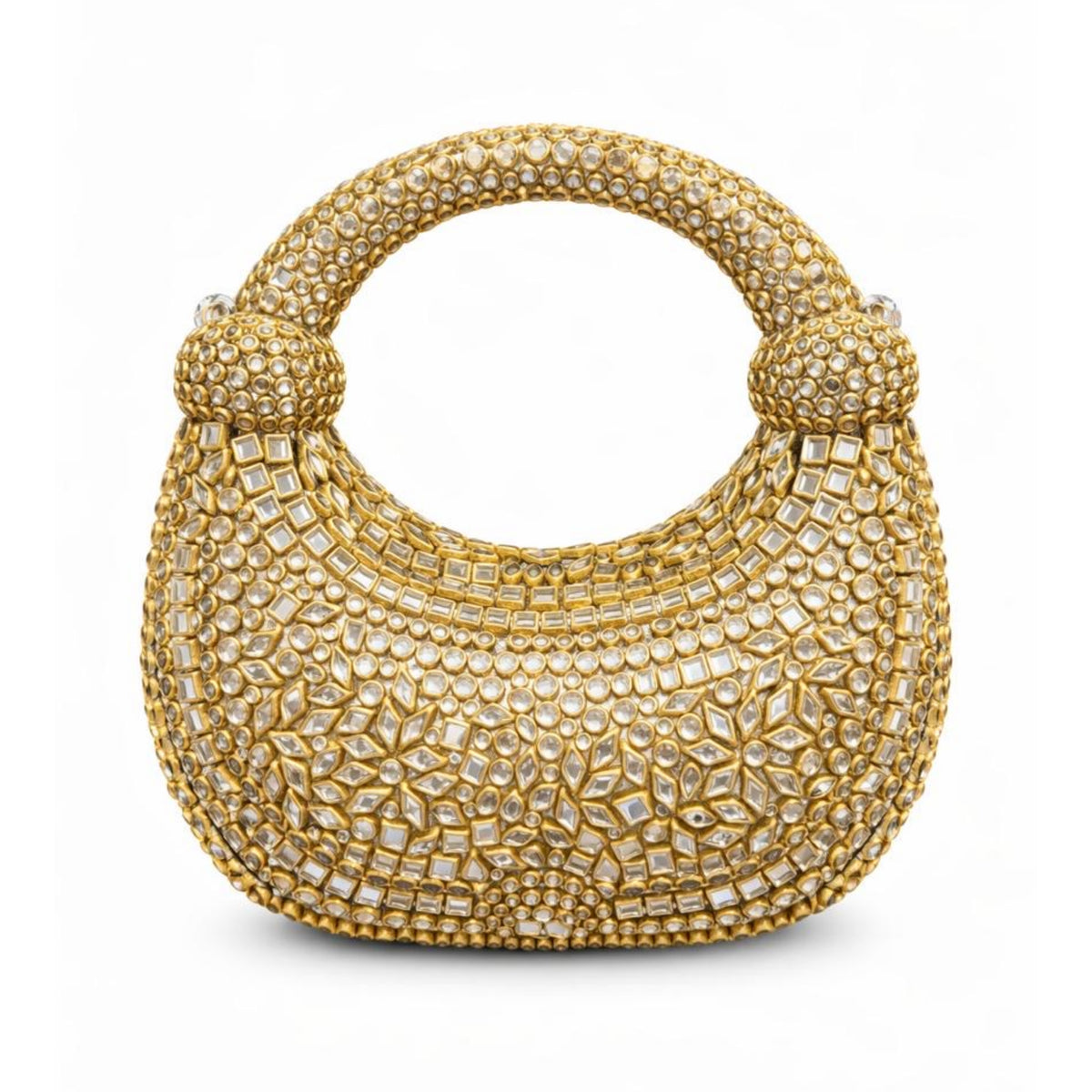 Oval kundan Clutch 4.0