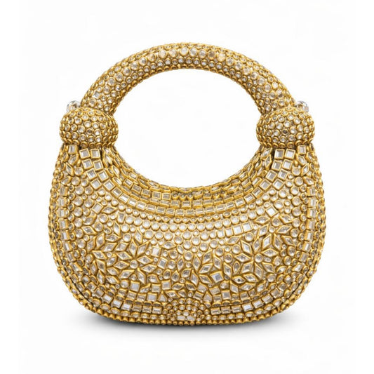 Oval kundan Clutch 4.0