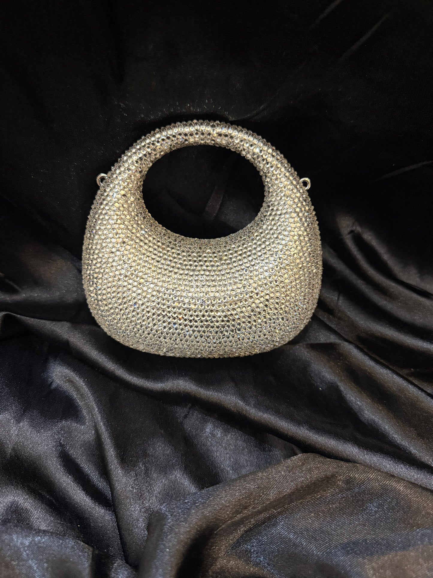 Oval rhinestone clutch | 5 colors