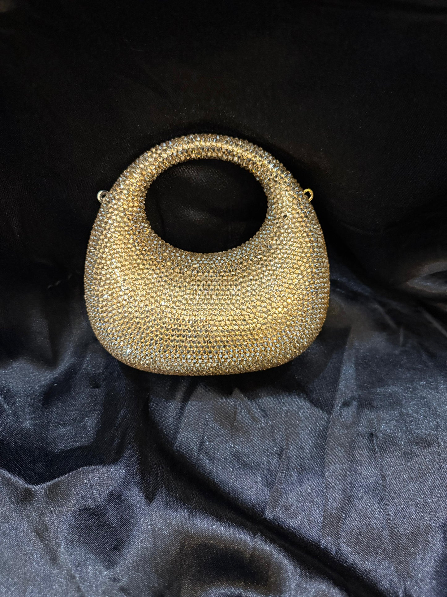 Oval rhinestone clutch | 5 colors